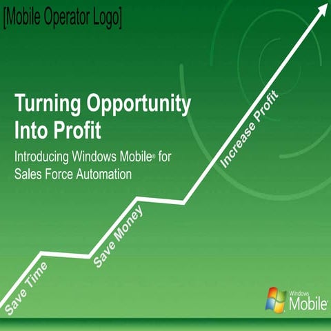 Sales force turning opportunity into profit