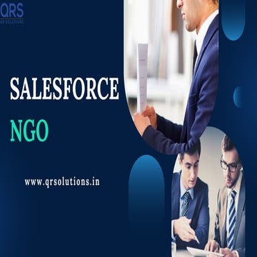 Salesforce for Nonprofit Organizations | QR Solutions