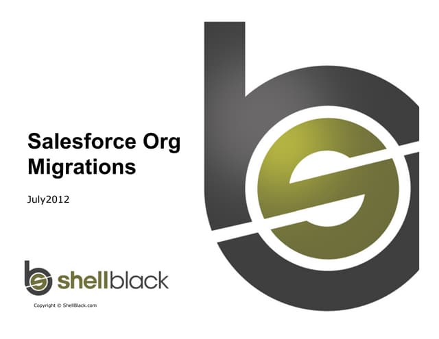 Salesforce.com Org Migration Overview