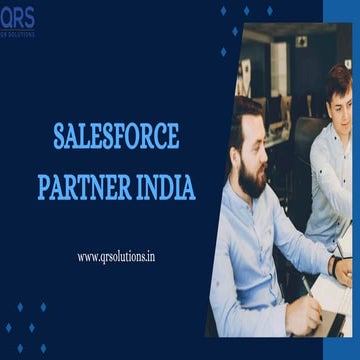 Salesforce partner India | QR Solutions.