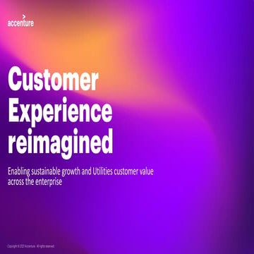 Customer Experience Reimagined