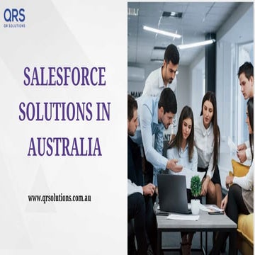Salesforce Solutions in Australia | Salesforce Solutions | QR Solutions