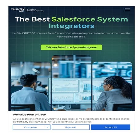 Salesforce System Integrators.VALiNTRY360