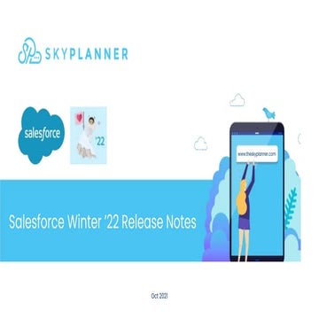 Salesforce Winter ’22 Release Highlights