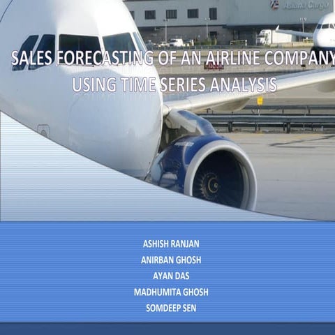 Sales forecasting of an airline company using time series analysis (1) (1)