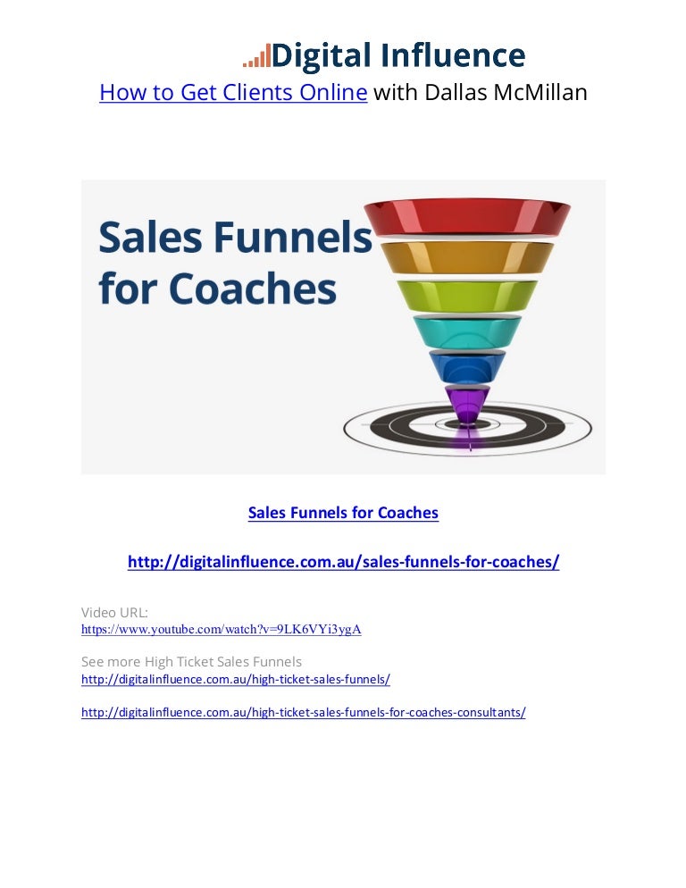 Sales funnels for coaches