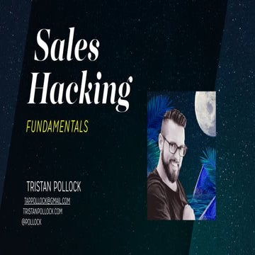 Sales Hacking Fundamentals