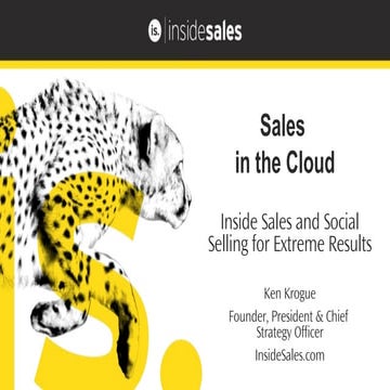 Sales in the cloud