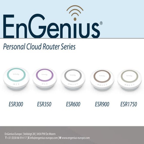 EnGenius Europe - Sales presentation ESR-series | PDF