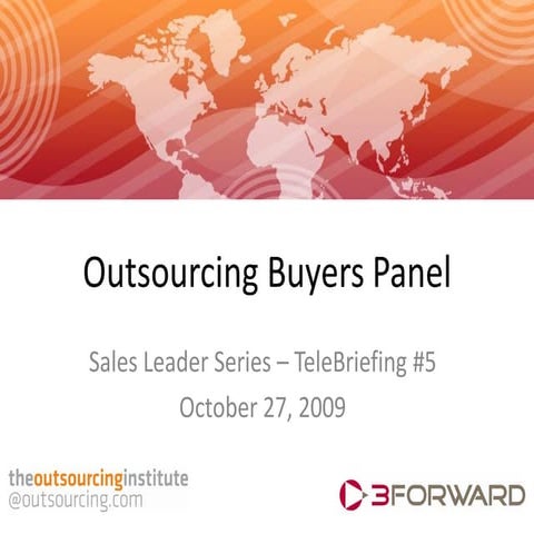 Outsourcing Buyers Panel