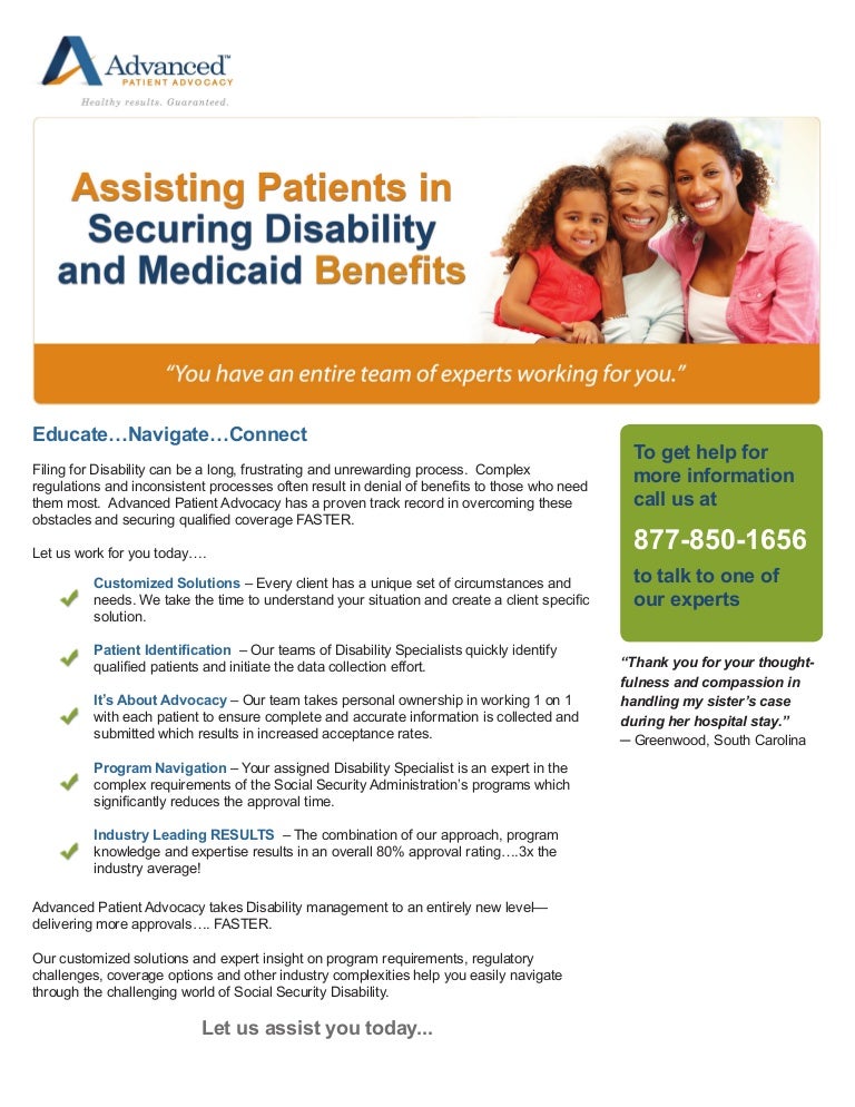 Disability and Medicaid Benefits