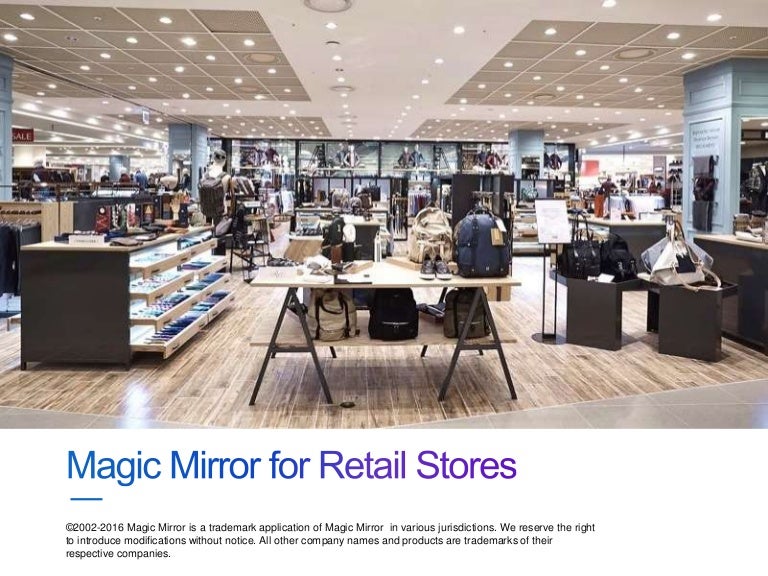 Magic Mirror for Retail Stores
