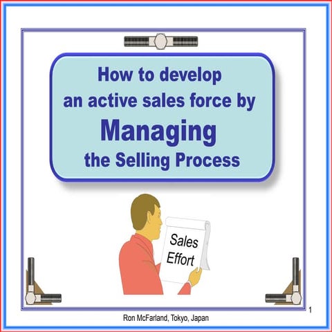 Managing the Selling Process