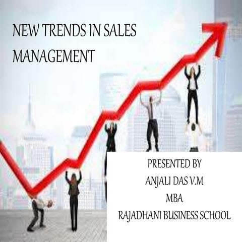 New trends in Sales management