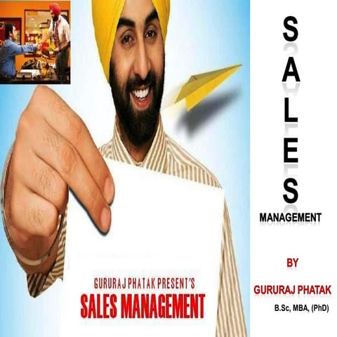 Sales management by gururaj