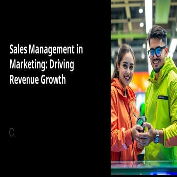 Comprehensive Sales Management Strategies to Drive Marketing Revenue ...
