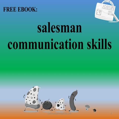 Salesman communication skills pdf