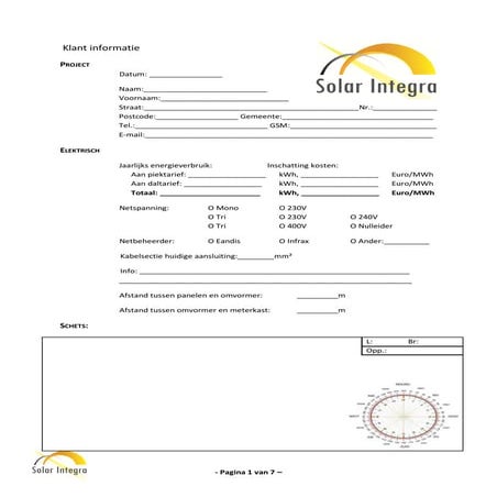 Salesmap tuinhuizen en garageboxen
