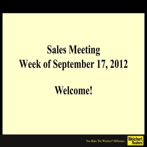 Sample Sales Rally 30 Minutes | PPTX