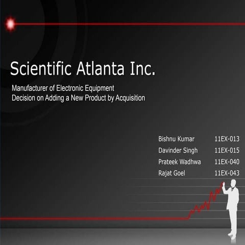 Sales Mgmt - Scientific Atlanta Inc PPT