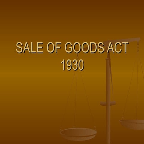 Sales of good_act