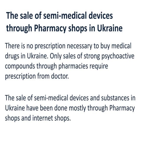Sales pharmacy Ukraine