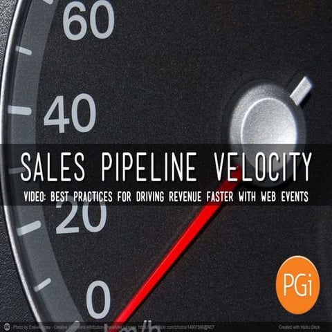 [Webinar] Best Practices for Driving Marketing & Sales Pipeline Velocity