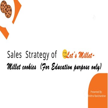Sales Plan-strategy-Millet cookies (study purpose only)