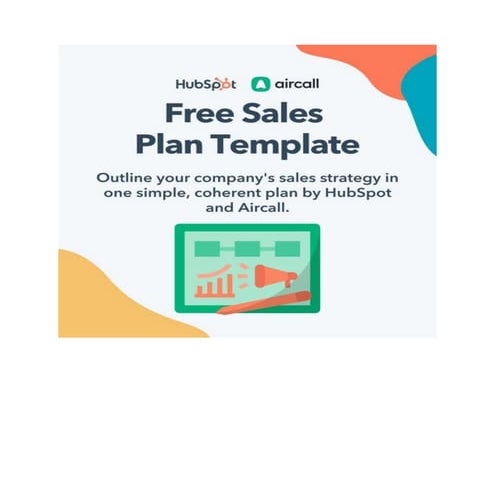 Sales Plan Template – HubSpot x Aircall 2022