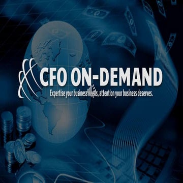 CFO On-Demand Presentation