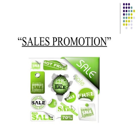Sales promotion