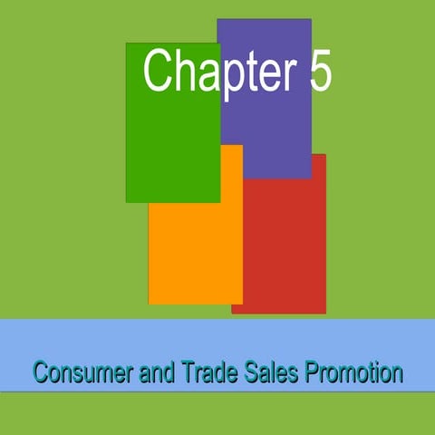 Sales Promotion / Marketing