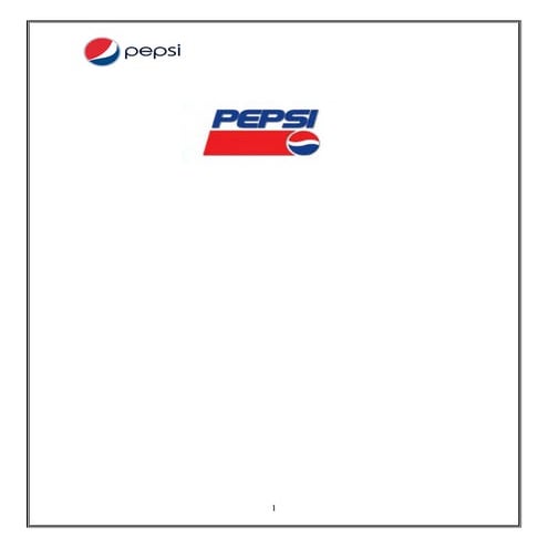 Sales promotion of pepsi 