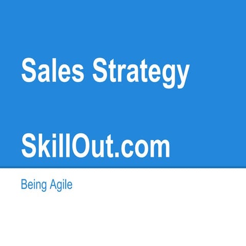 Sales Strategy