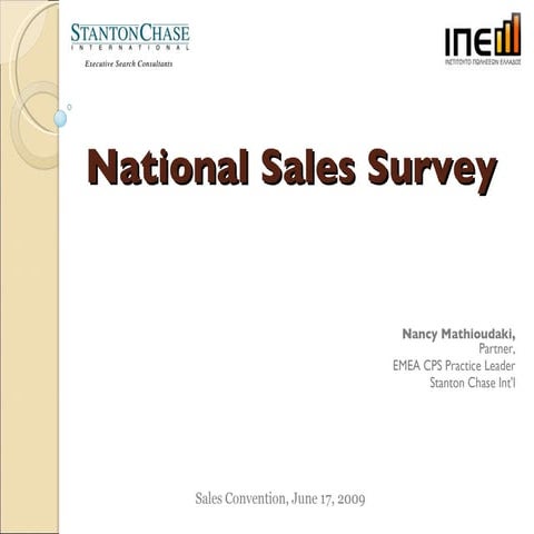 Sales Survey 2009