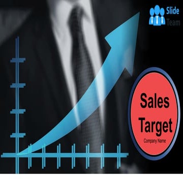 Sales Target Powerpoint Presentation Slides