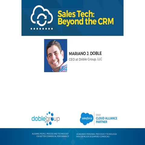 Webinar: Sales tech, beyond the CRM