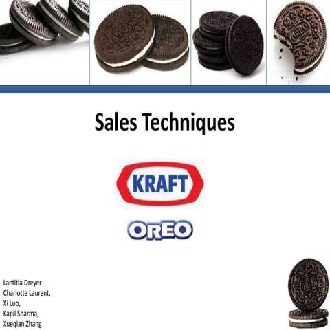 Sales techniques