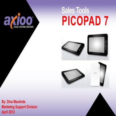 Sales Tools Picopad 7_rev1 MATERI PENJUALAN TABLET | PPTX