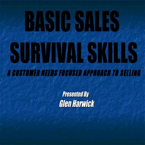 Sale Survival Skills