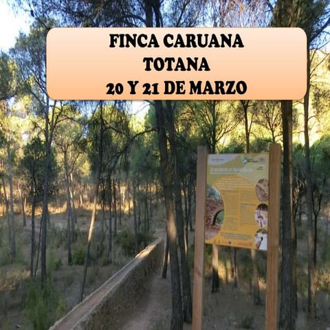 FINCA CARUANA 20-21 DE MARZO