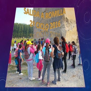 Salida romilla 2º ciclo 2016