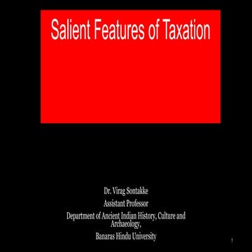 Salient Features of Taxation.pptx