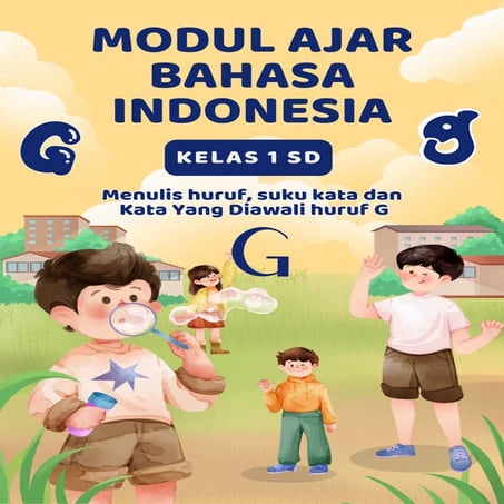 Modul Ajar Bahasa Indonesia Kelas 1 Fase A Kurikulum Merdeka | DOCX