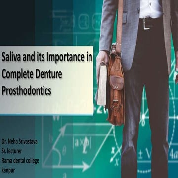 SALIVA AND ITS ROLE IN PROSTHODONTICS.pptx