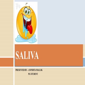 Saliva final