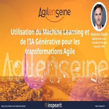Utilisation du Machine Learning et de l’IA Générative pour les ...