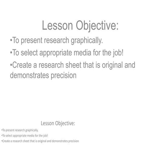 They Draw & Cook - Salli & nate research sheet 