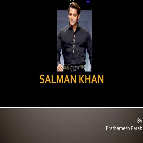 Salman Khan- PR