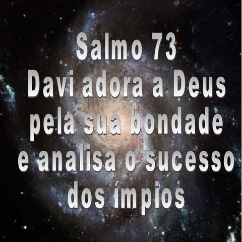 Salmo 73 | PPTX